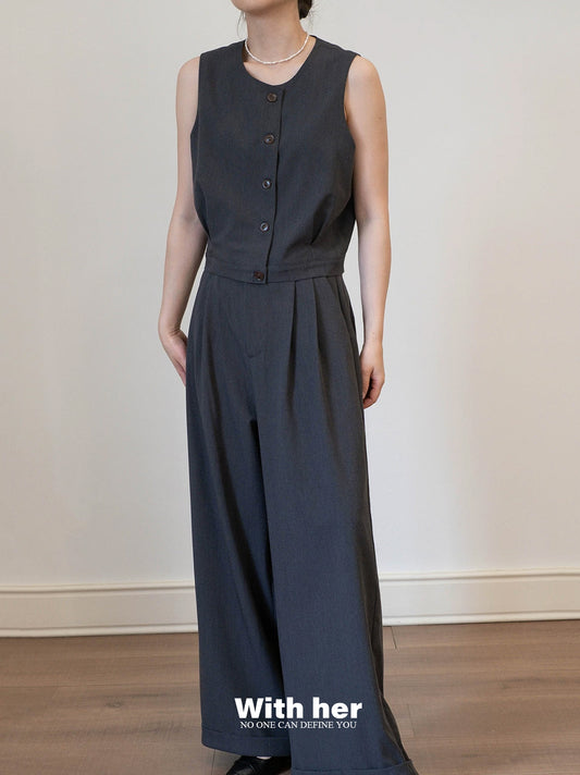 Office-Ready Suit Vest