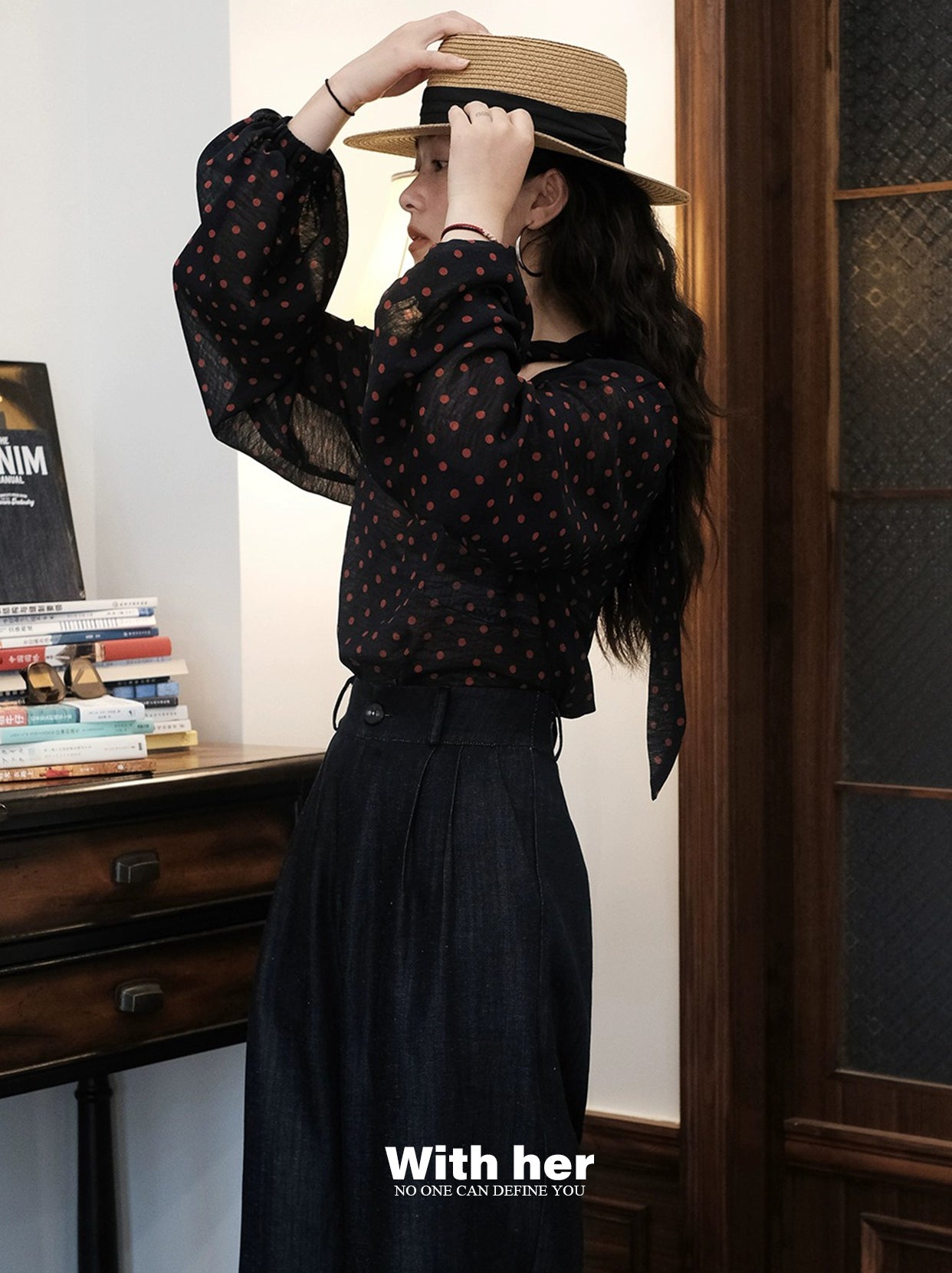 Voile Dots Blouse