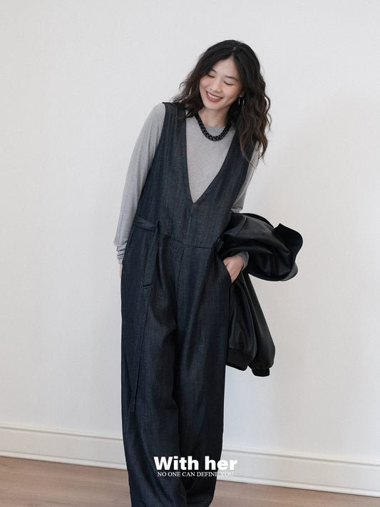 Classic Denim Overalls