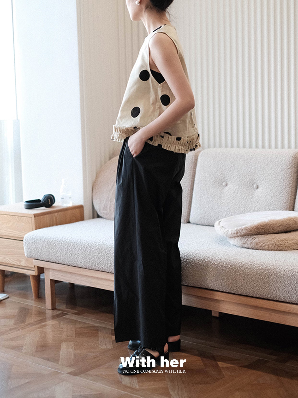 Original Elastic Waist Cropped Pants