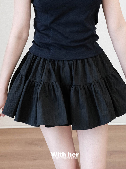 Ballet Fluffy Mini Skirt