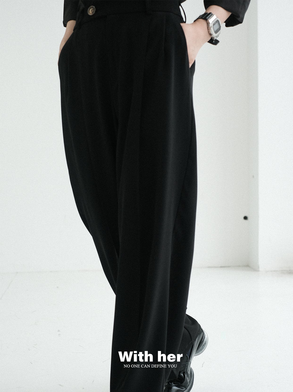 Original Classic Black Suit Trousers