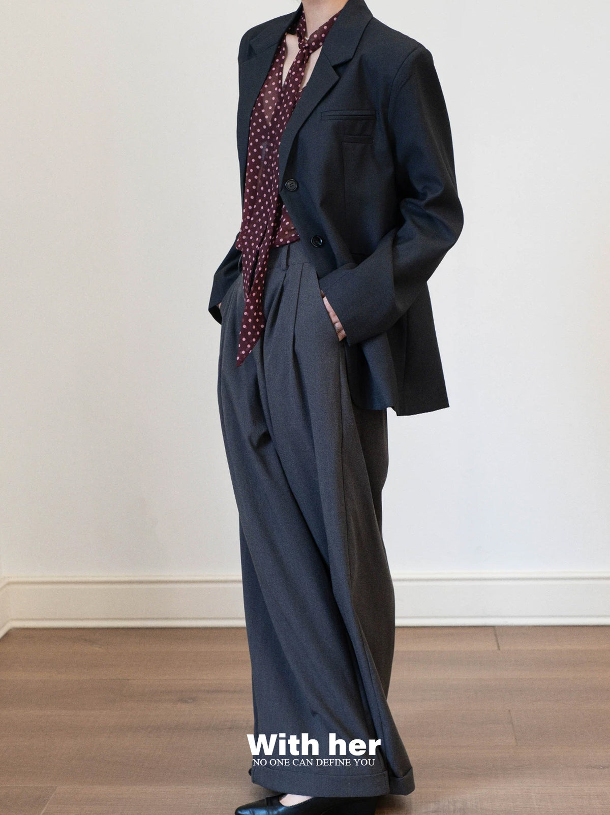 Gray Suit Trousers