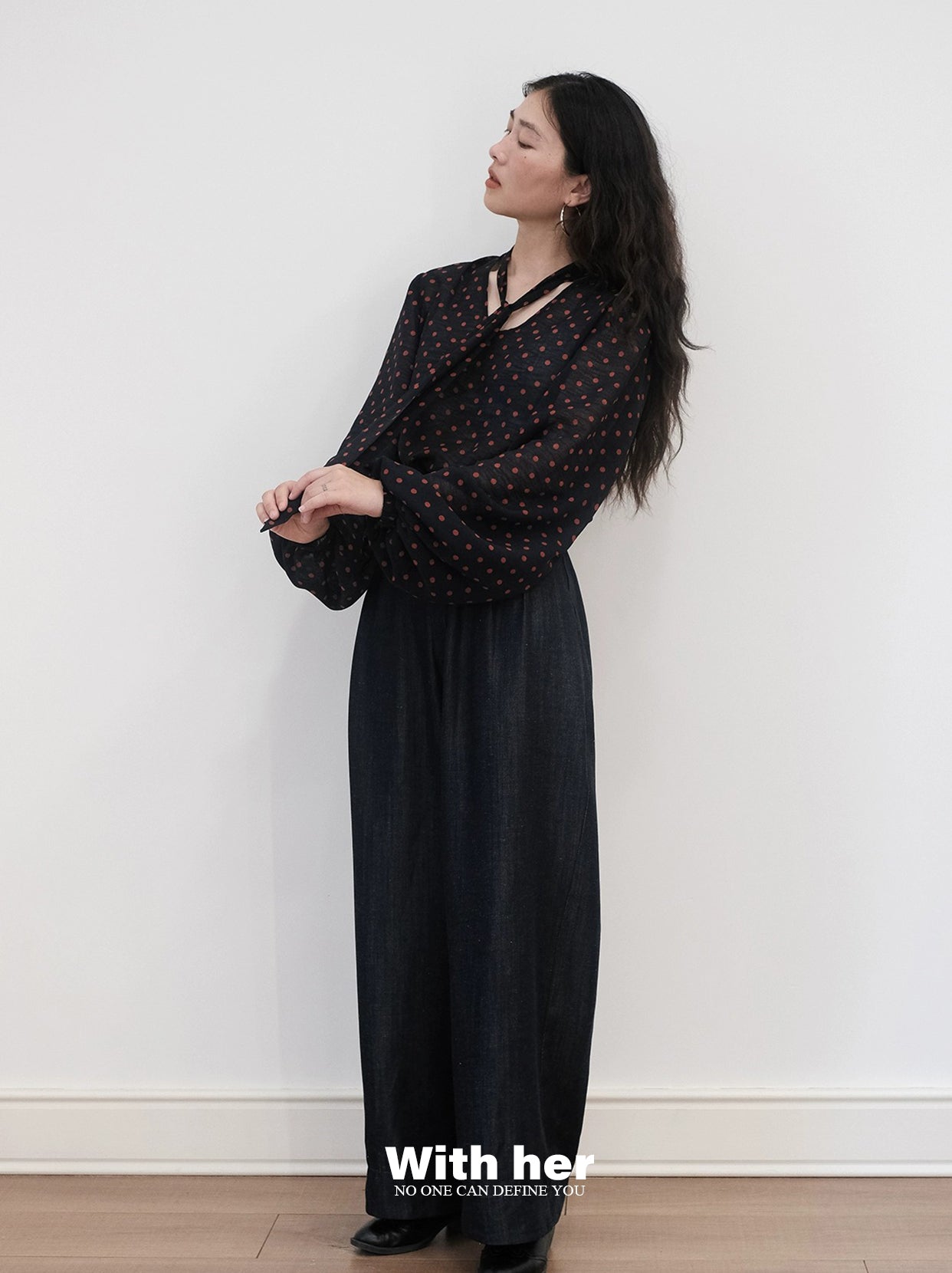 Voile Dots Blouse