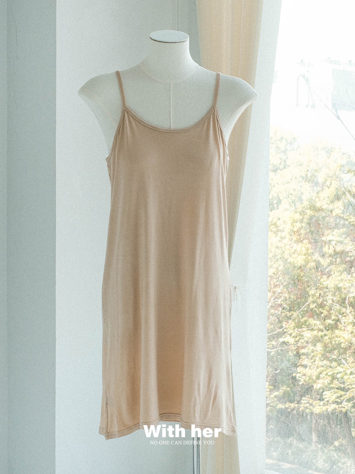 Original Sleeveless Tassel Strap Dress