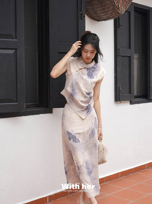 Eastern Smoke Cheongsam