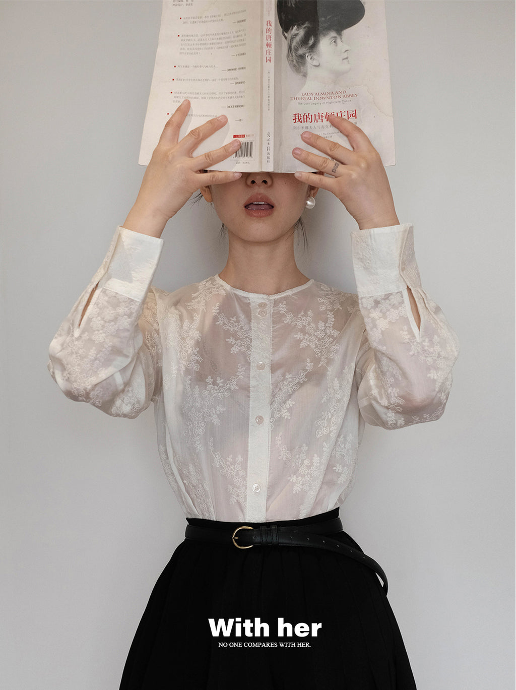 Original Lace Embroidered Shirt