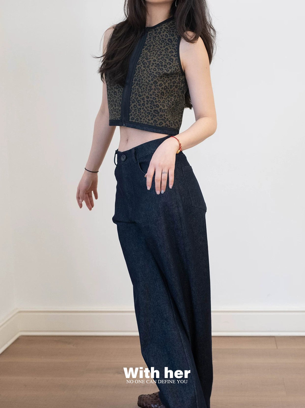 Dual Denim Top