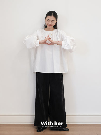 Voluminous Sleeve Shirt
