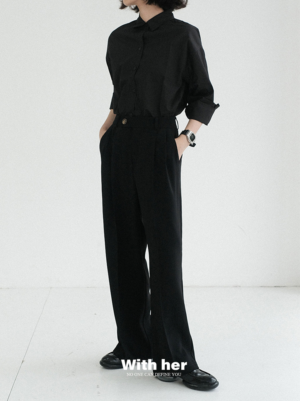 Original Classic Black Suit Trousers