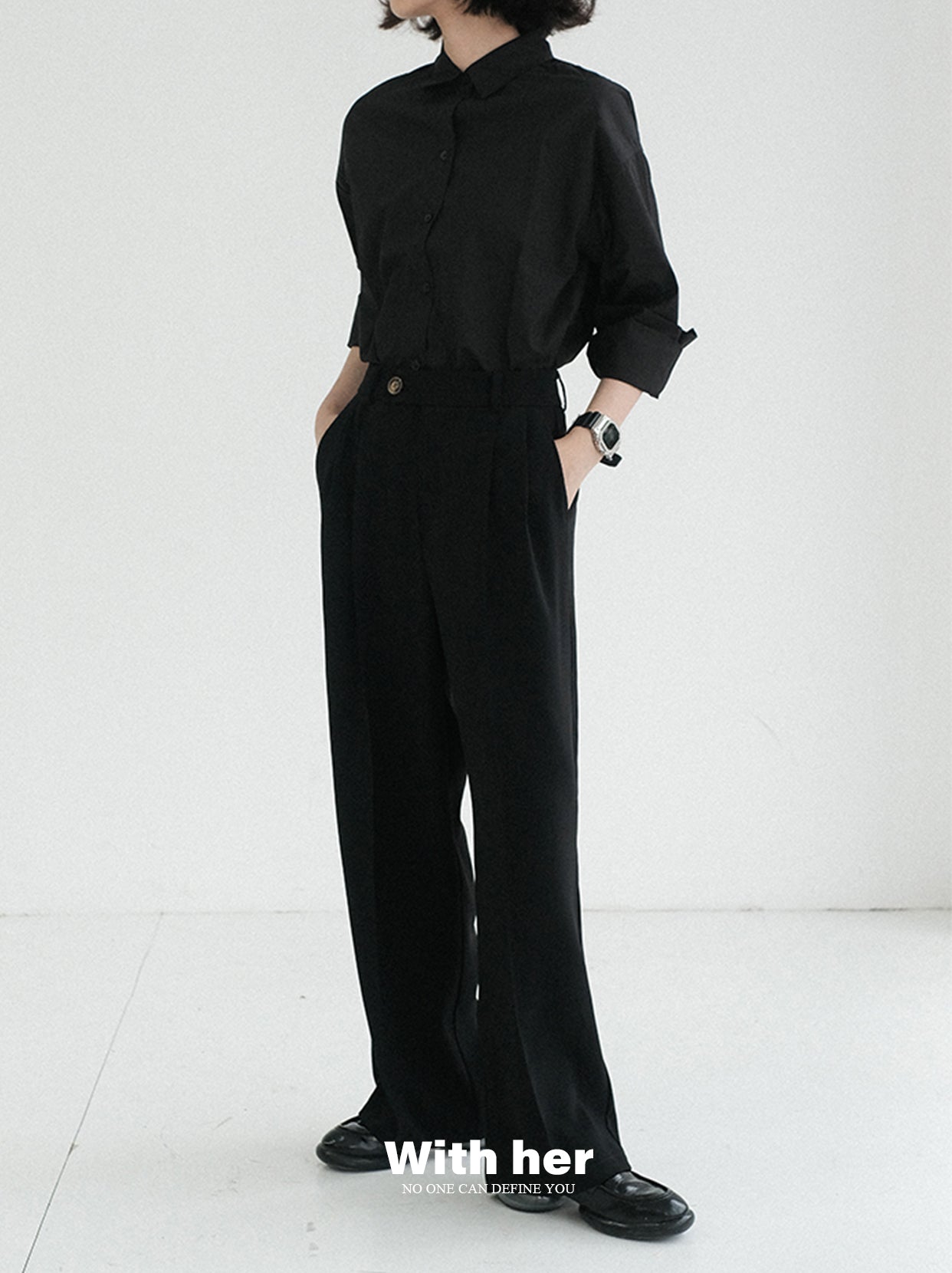 Original Classic Black Suit Trousers