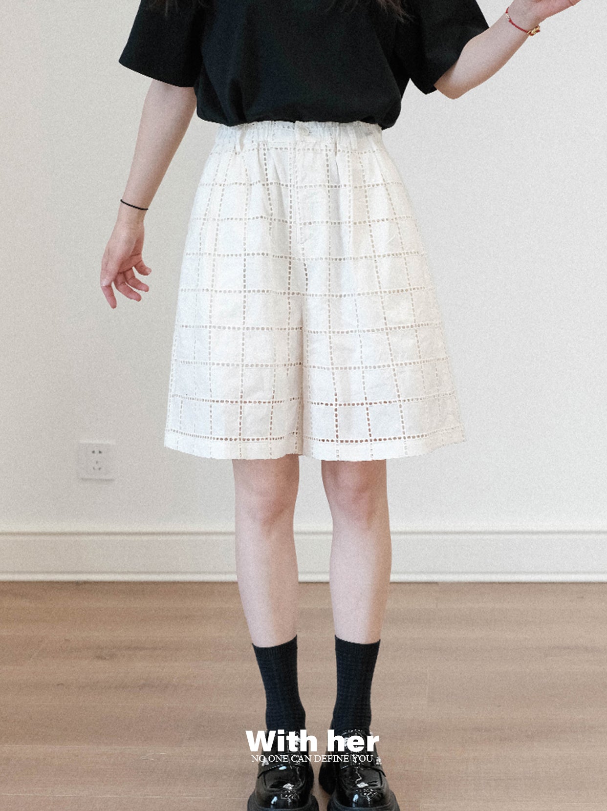 Unisex Classic Grid Shorts