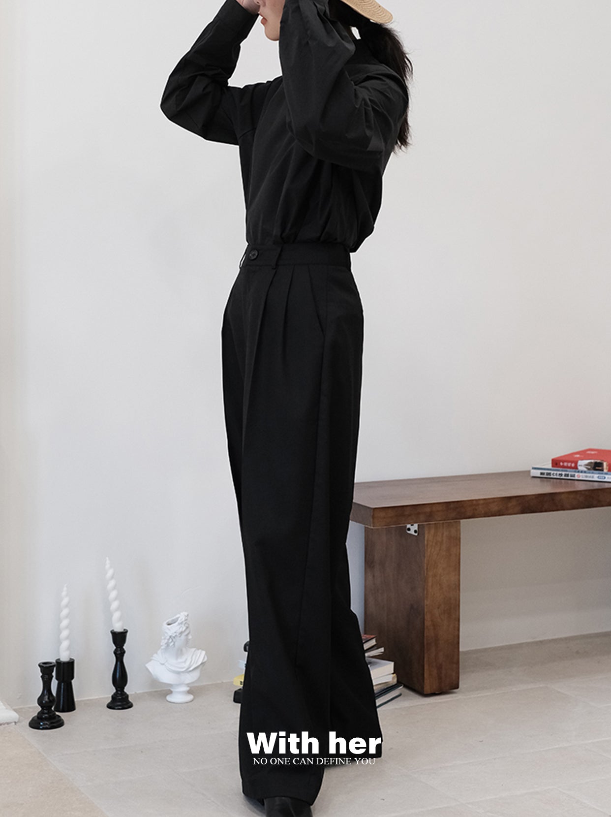 Classic Black Loose Trousers