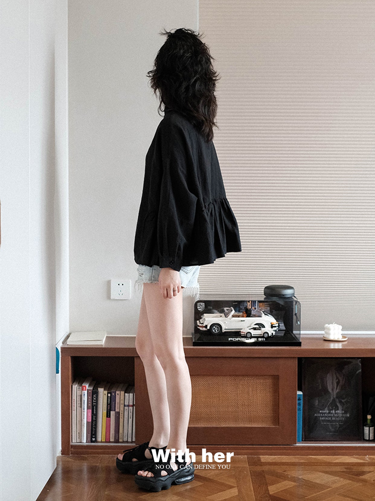 Bat Sleeve Blouse