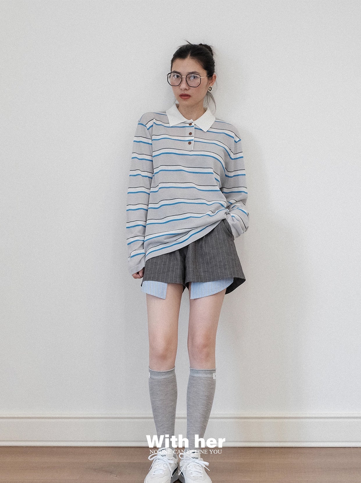 Miu Striped Shirt