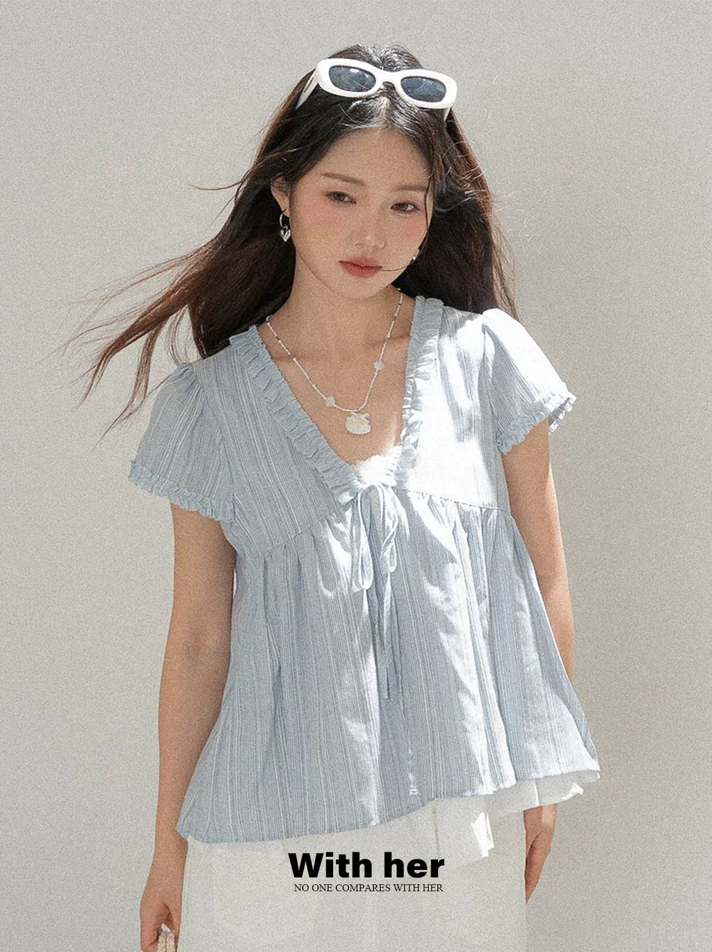 Cotton Babydoll Top