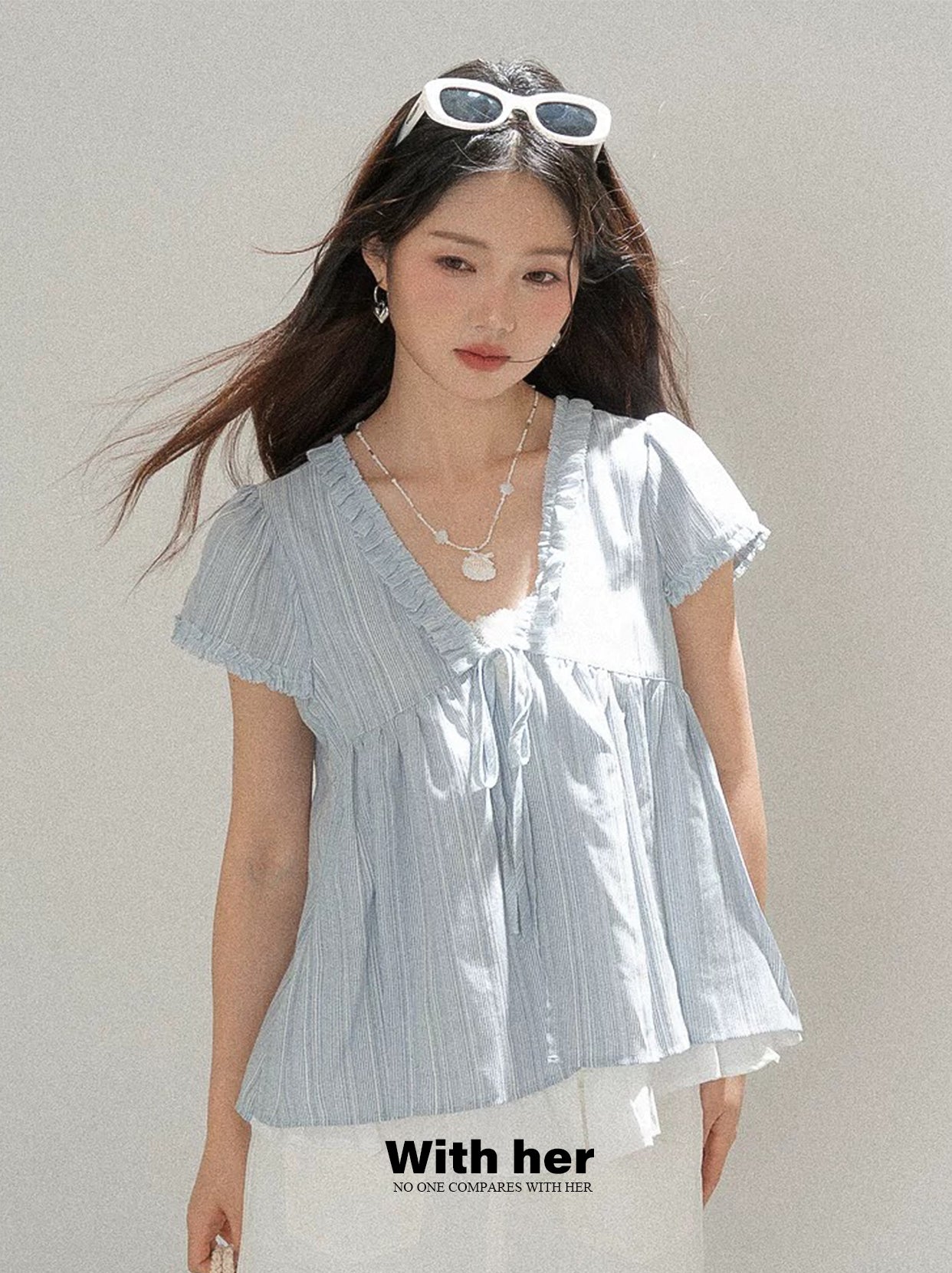 Cotton Babydoll Top