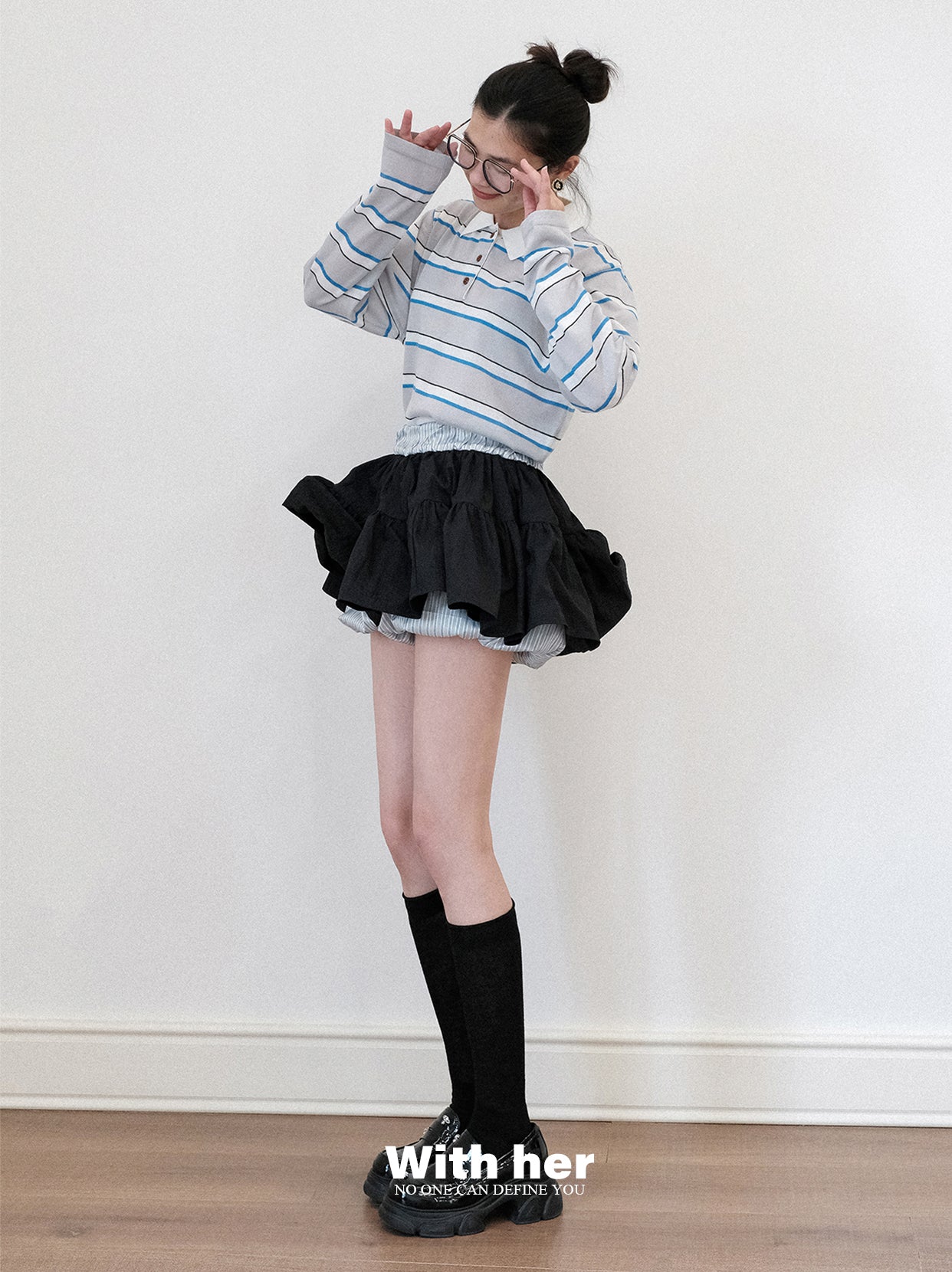 Ballet Fluffy Mini Skirt