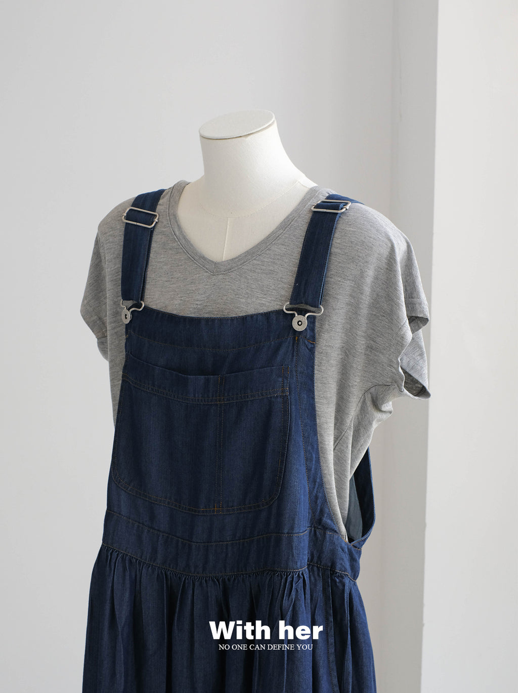 Original Tencel Denim Suspender Dress