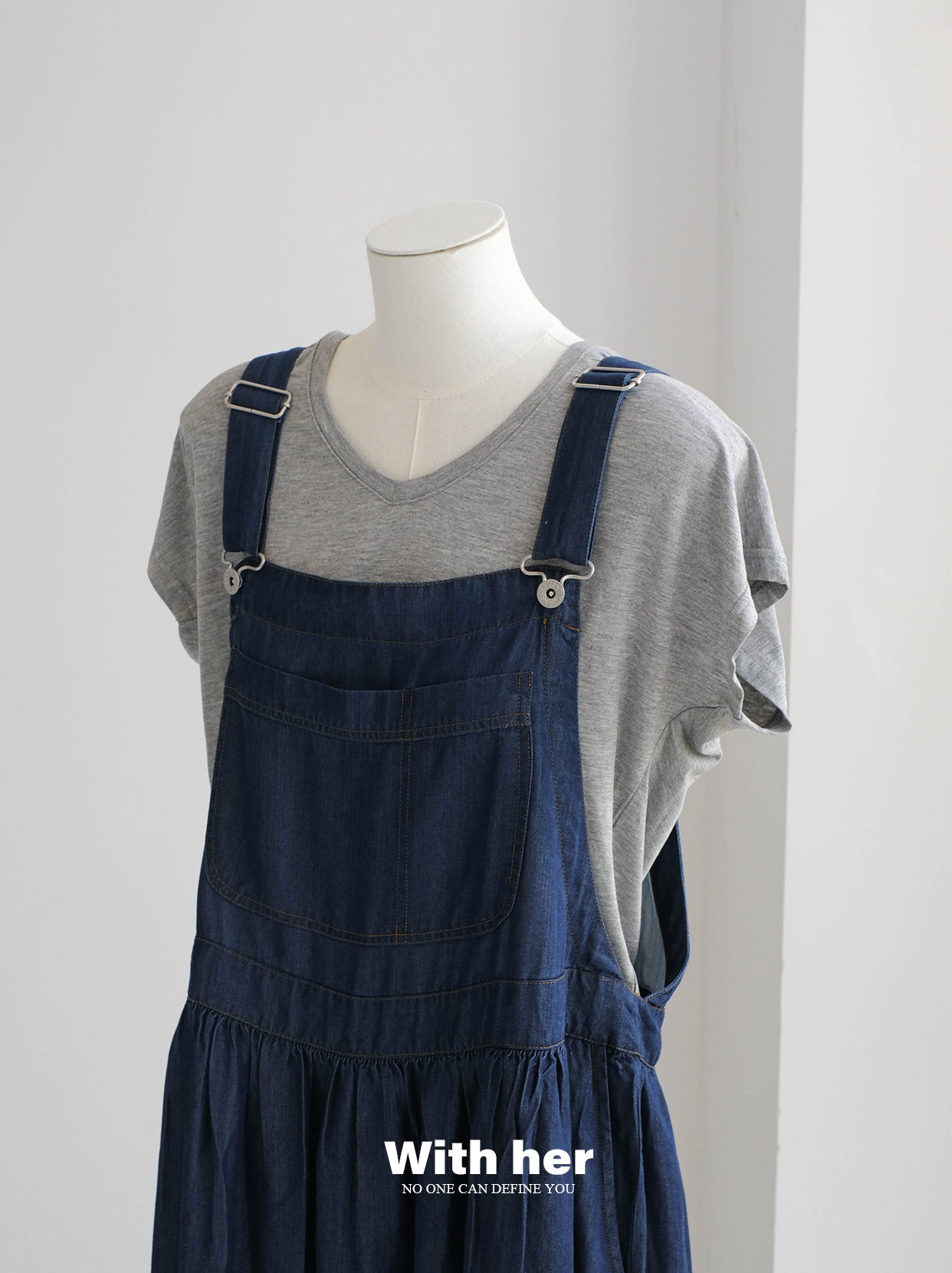 Original Tencel Denim Suspender Dress