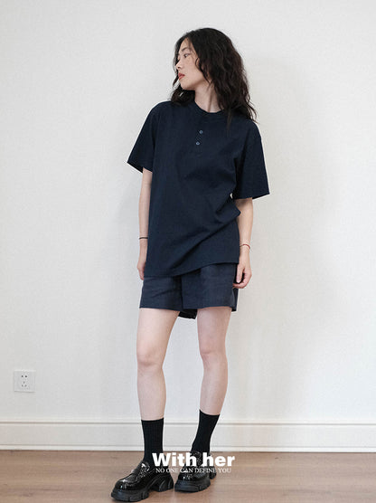 Unisex Blank Round T