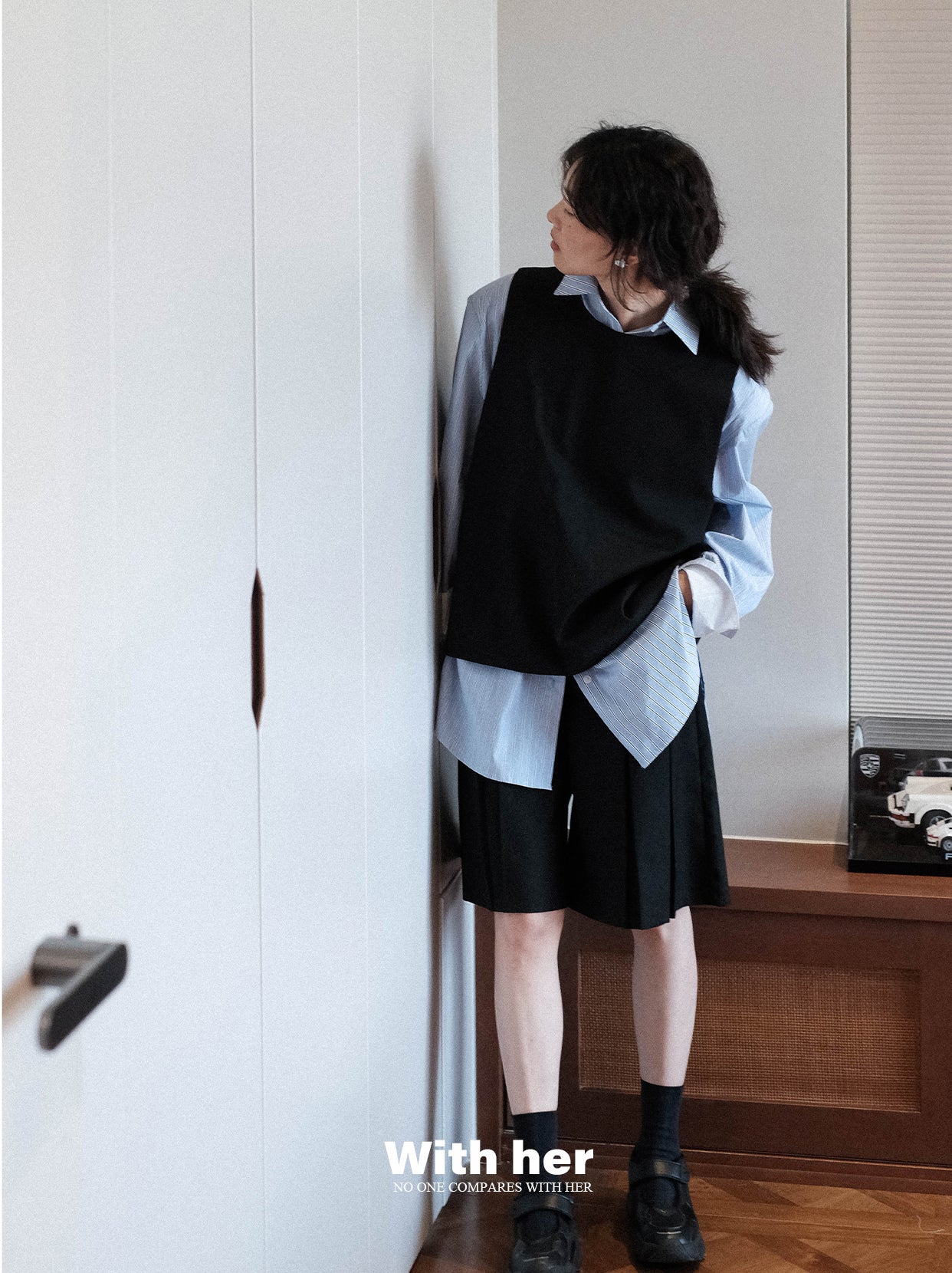 Original Oversized Striped Blouse