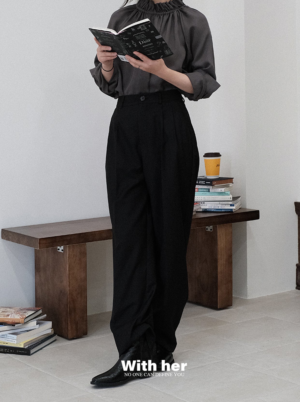 Classic Black Loose Trousers