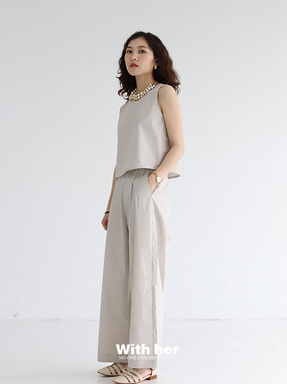 Original Cotton Cropped Trousers