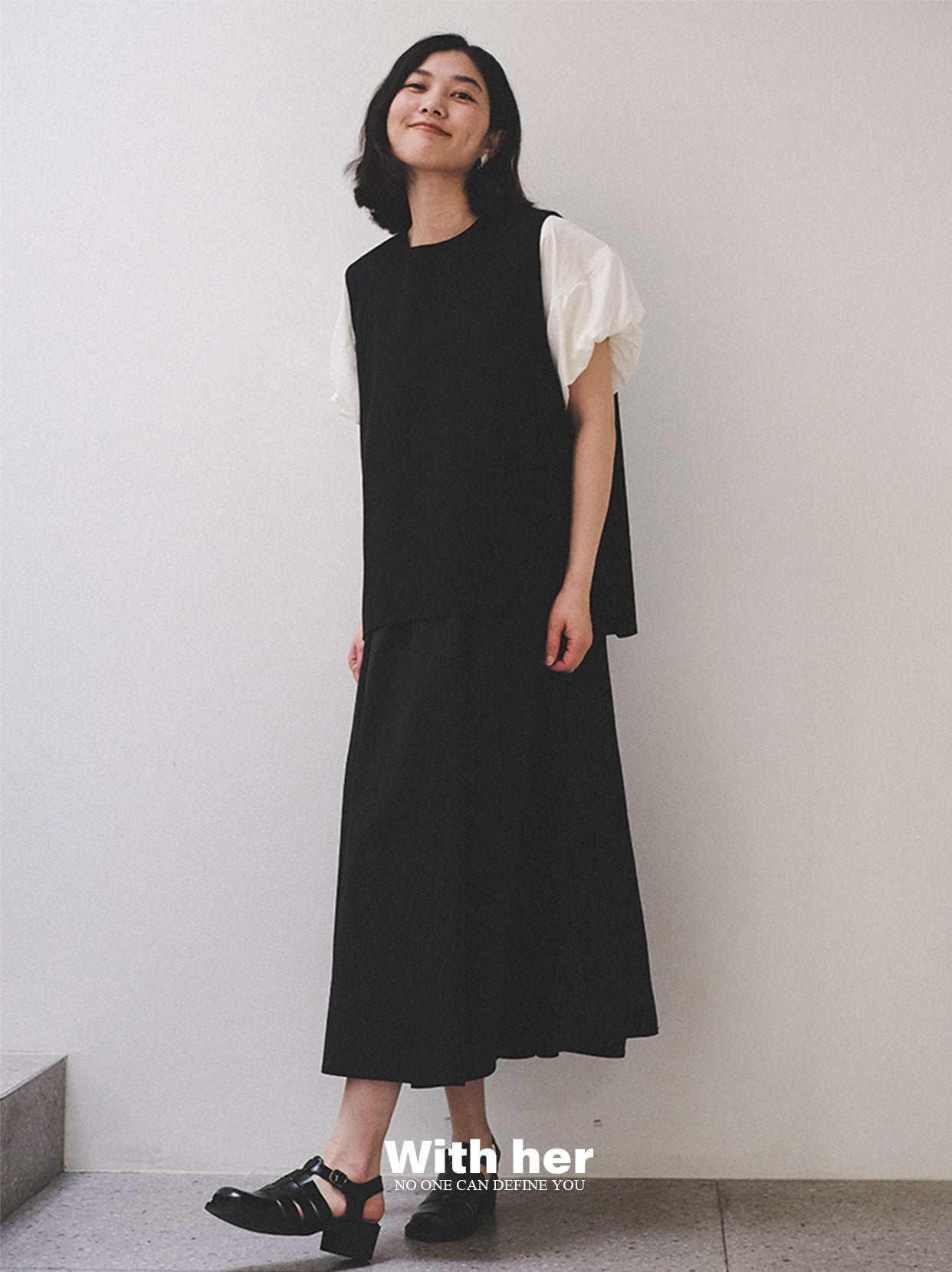 Original Cotton Puff Sleeve Dress