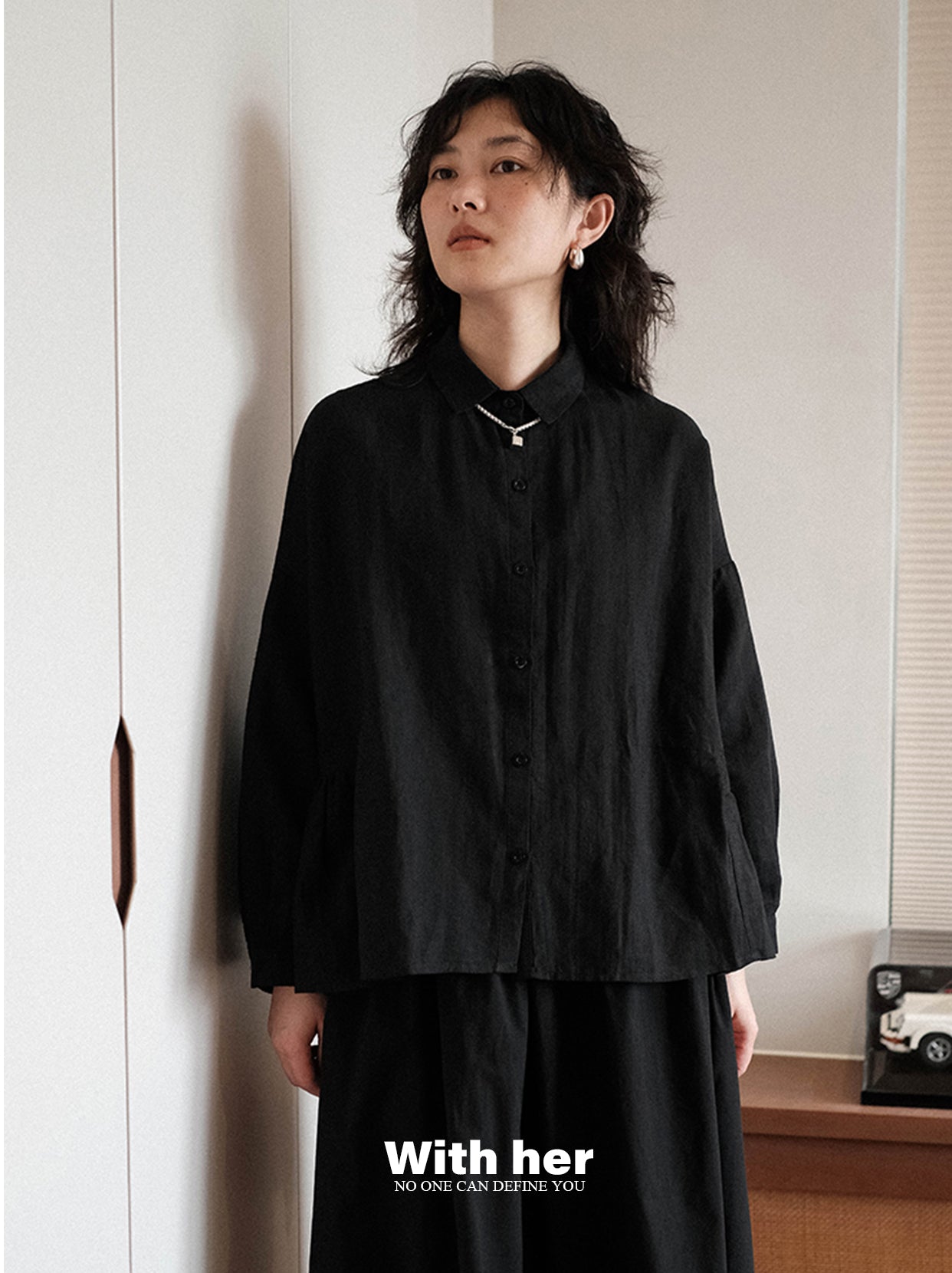 Bat Sleeve Blouse