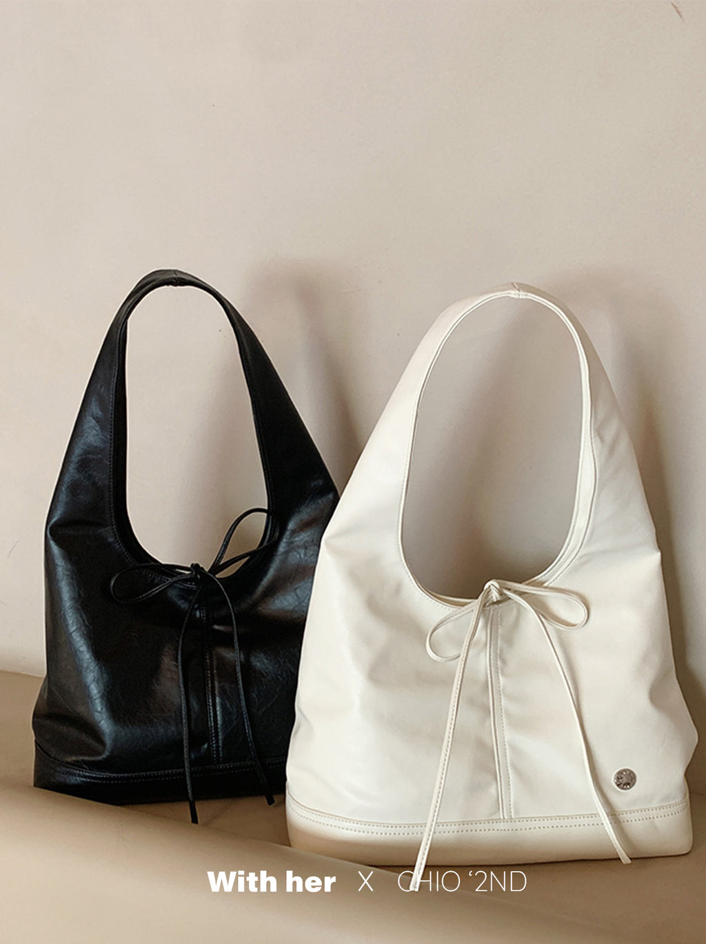 Mono Bow Tote