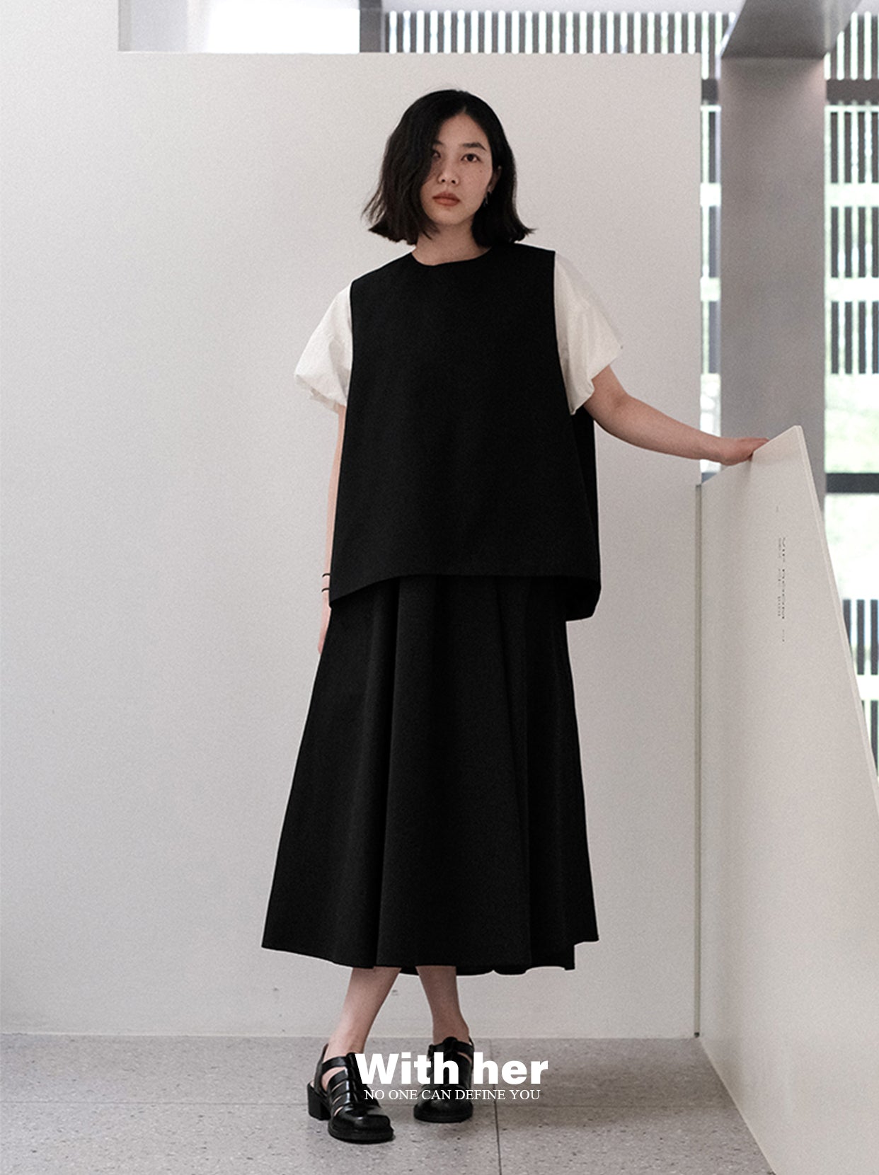 Original Cotton Puff Sleeve Dress