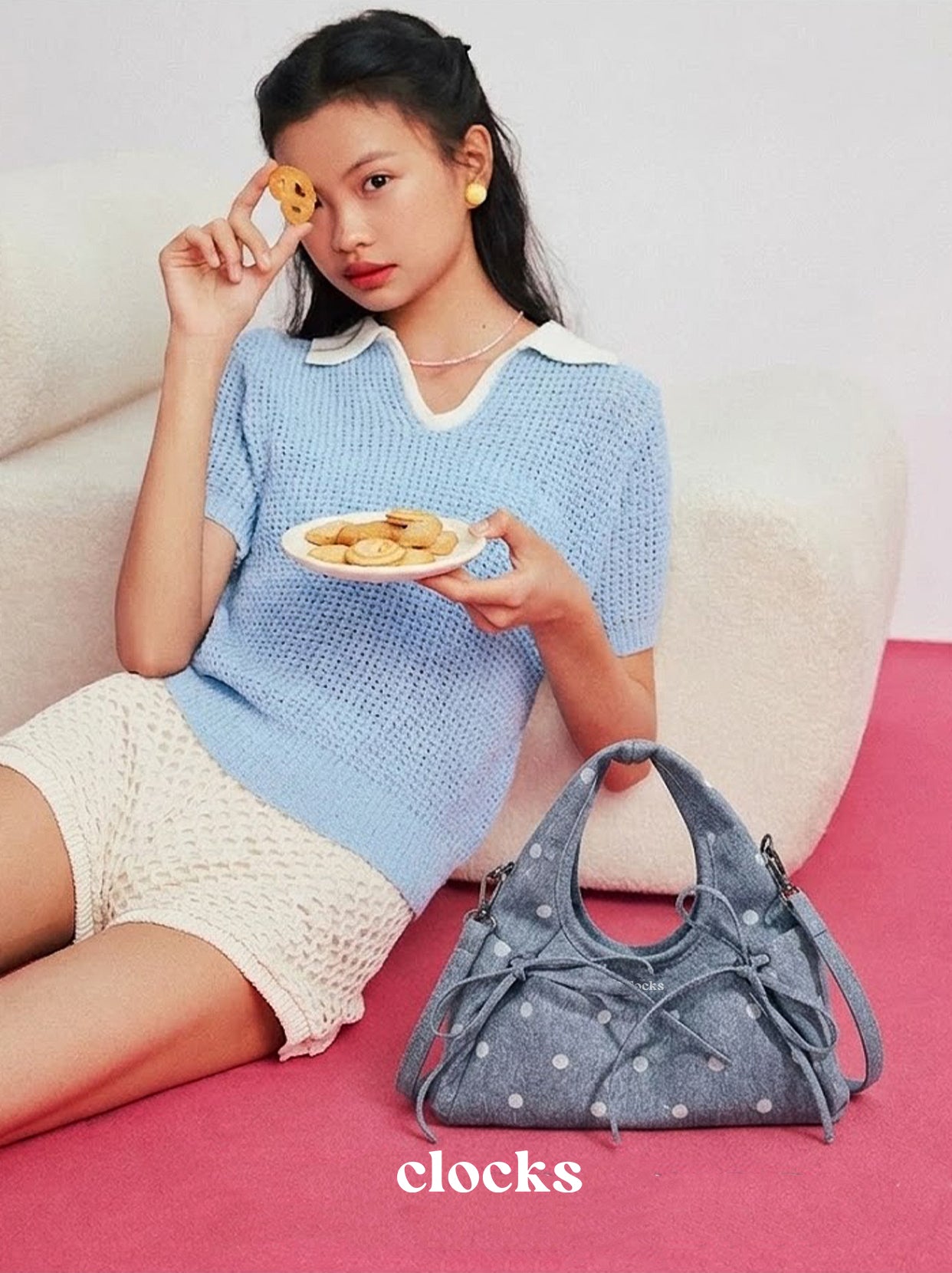 Polka Pixie Mini Bag