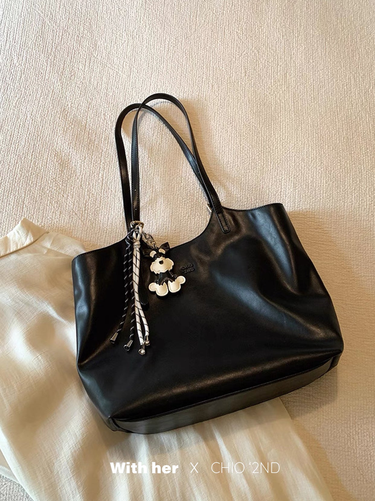 Cocoa Pup Tote