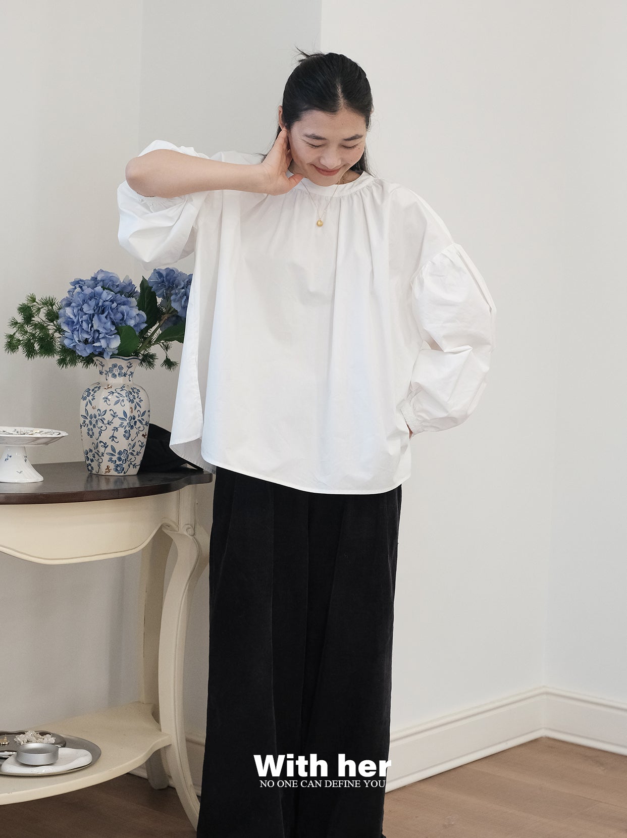 Voluminous Sleeve Shirt