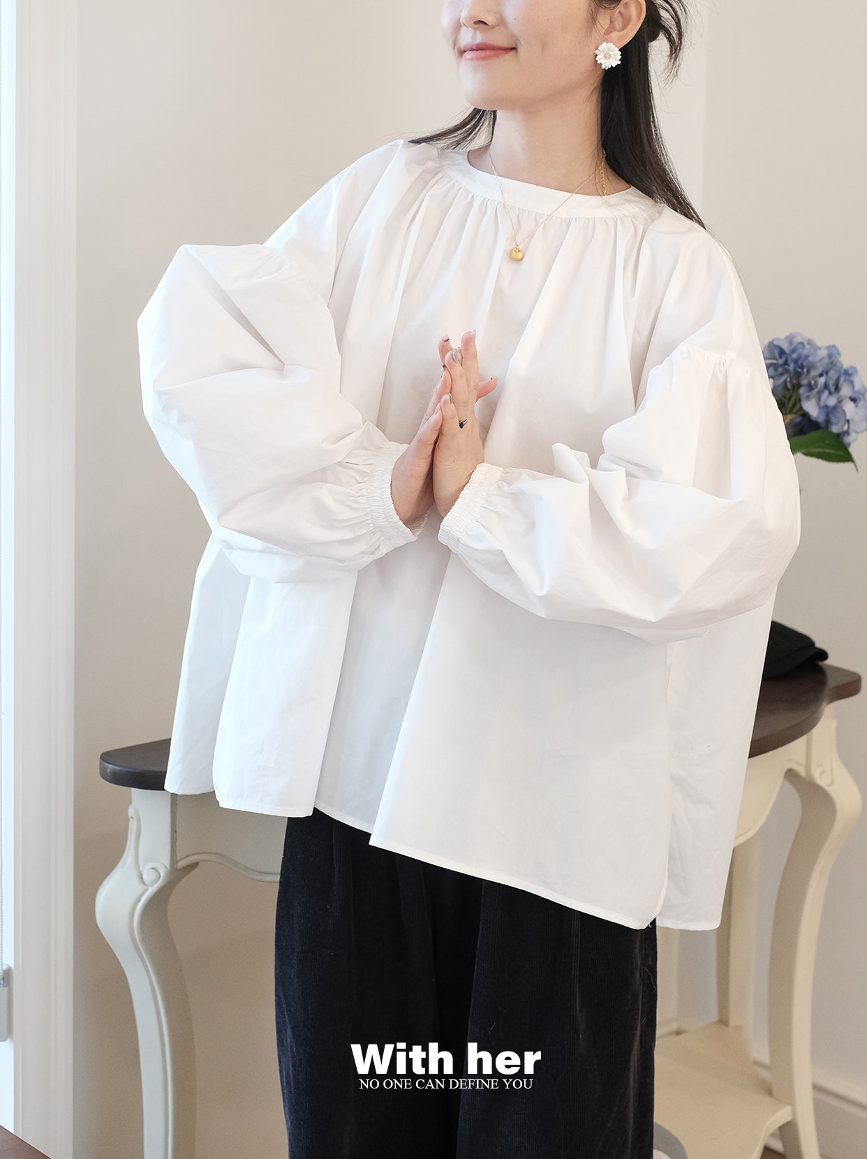 Voluminous Sleeve Shirt