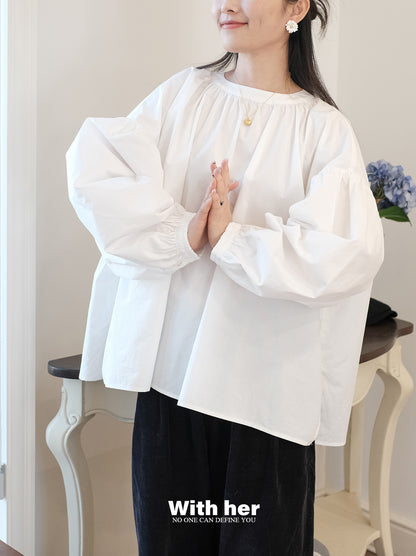 Voluminous Sleeve Shirt