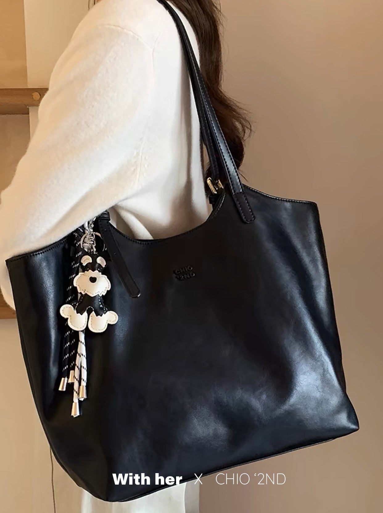 Cocoa Pup Tote