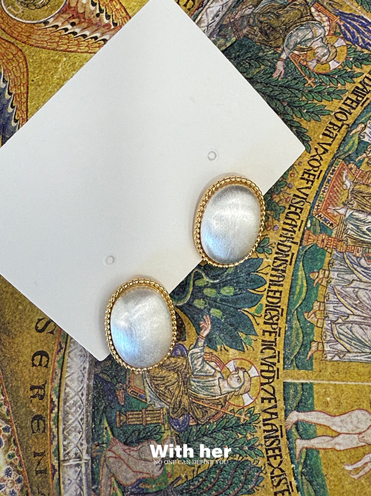 Moonlit Pearl Earrings