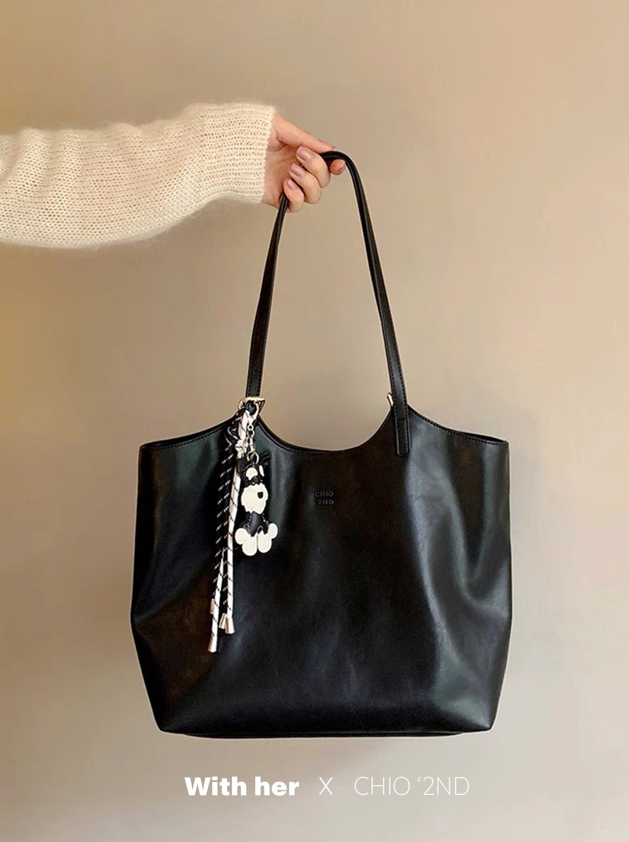 Cocoa Pup Tote