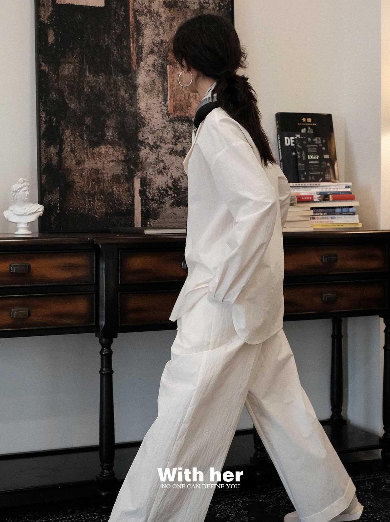 Untamed White Blouse