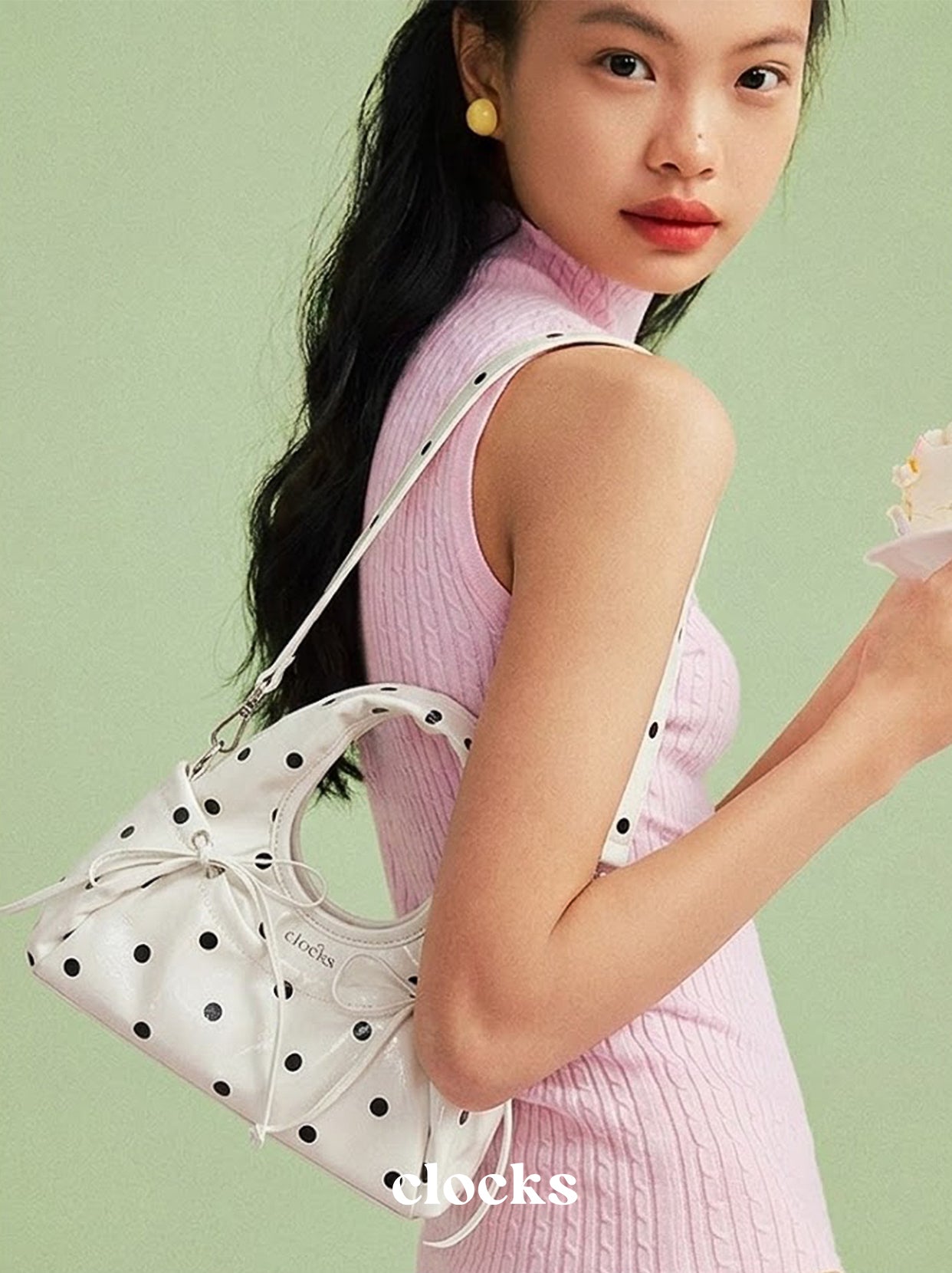 Polka Pixie Mini Bag