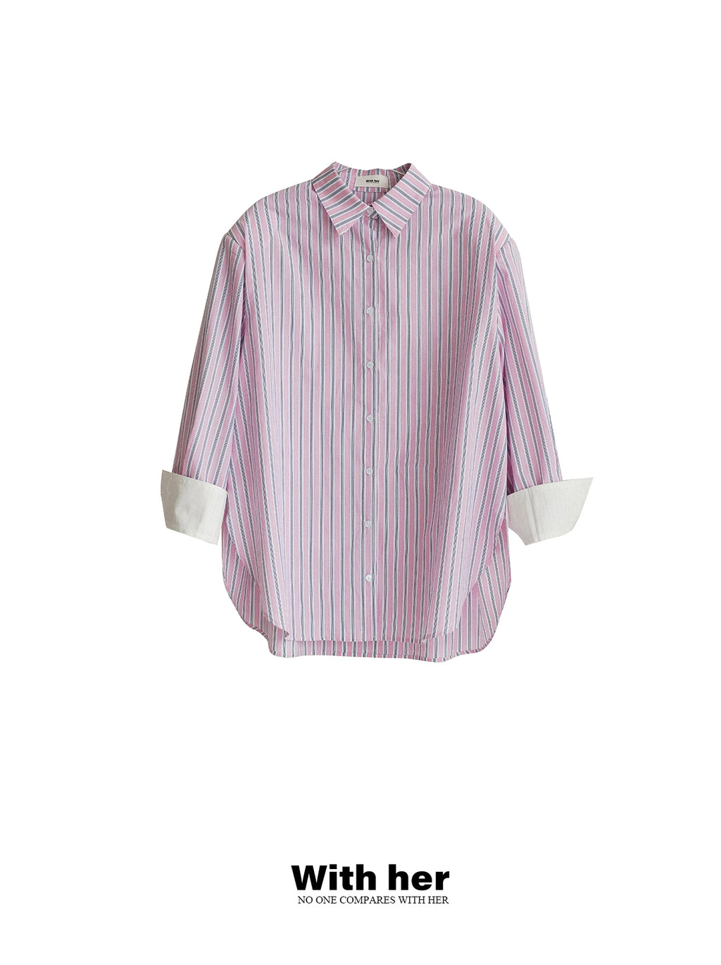 Original Oversized Striped Blouse