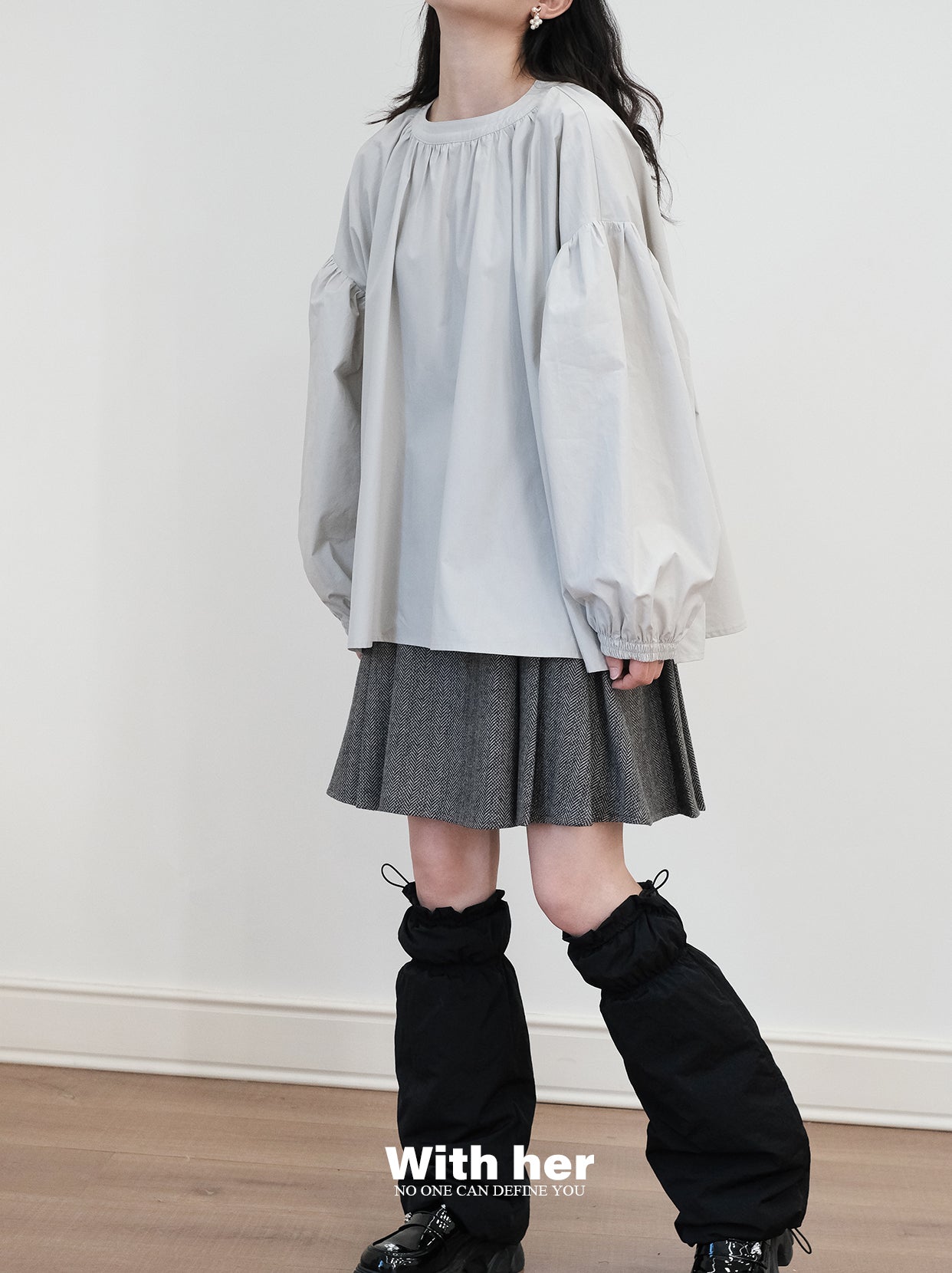 Voluminous Sleeve Shirt