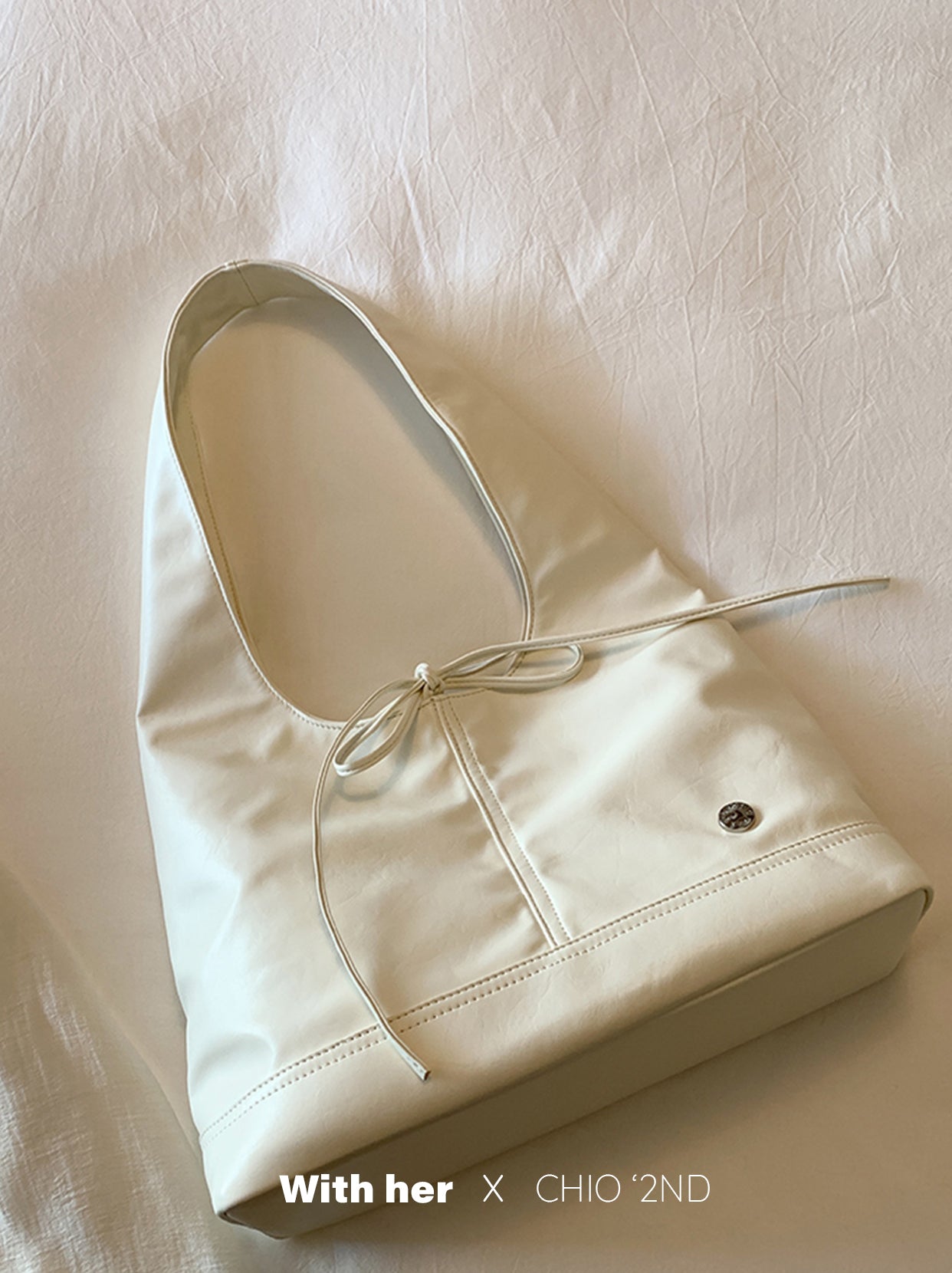 Mono Bow Tote