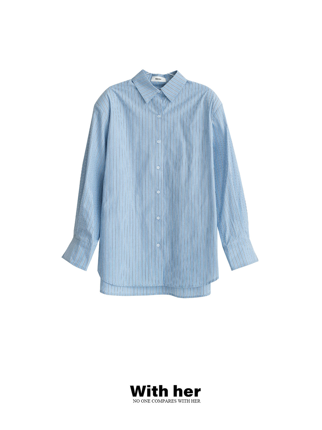 Original Oversized Striped Blouse
