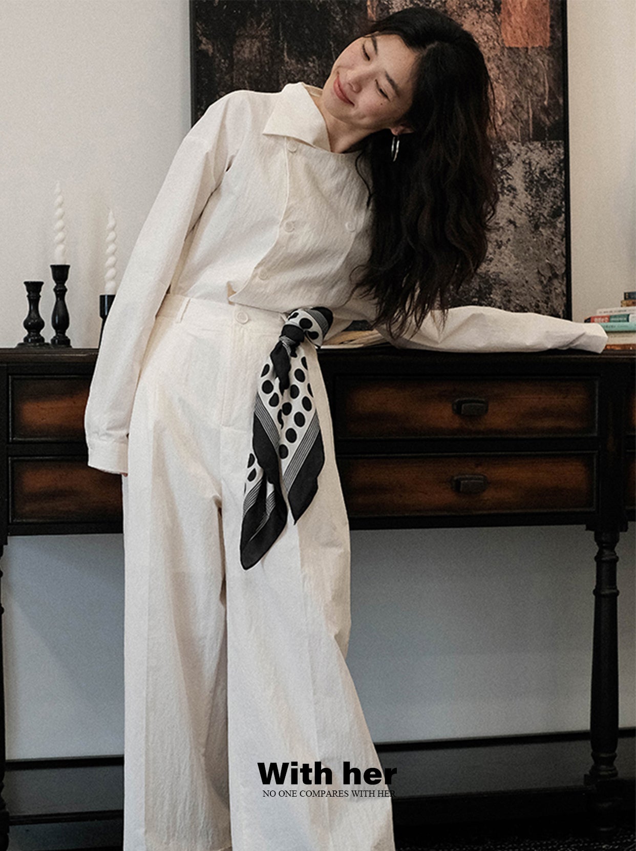 Untamed White Blouse