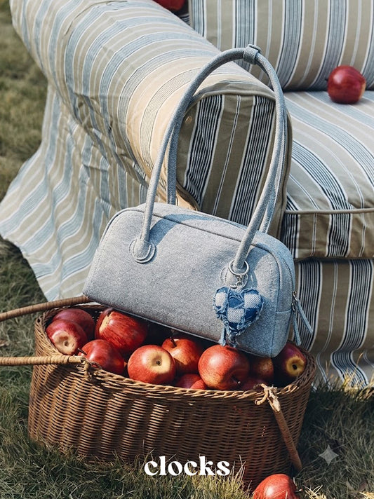 Blue Denim Duffle