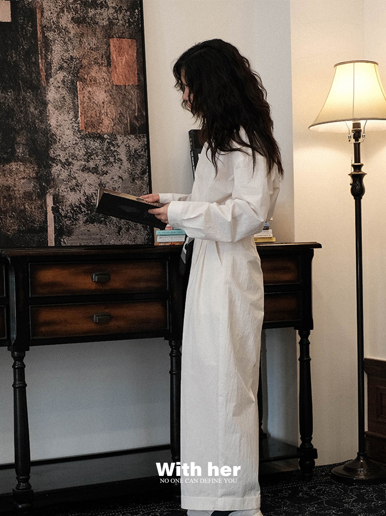 Untamed White Blouse