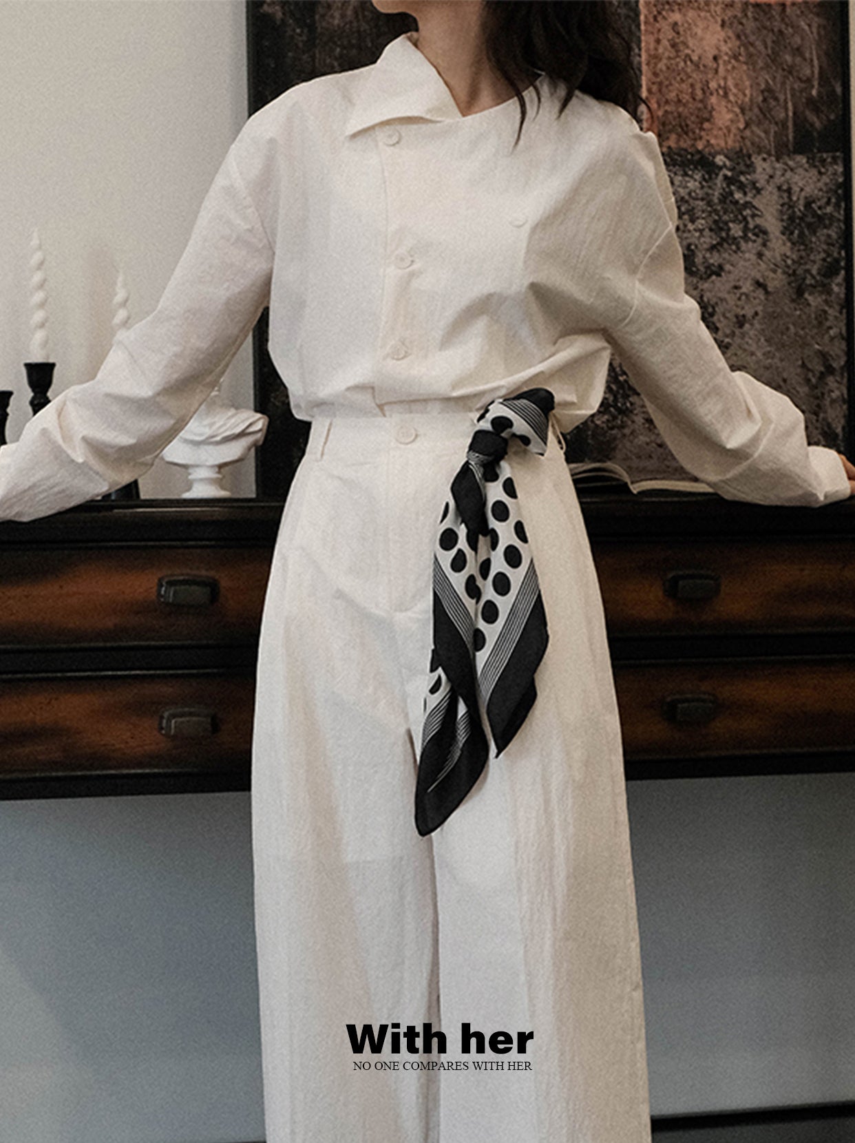 Untamed White Blouse